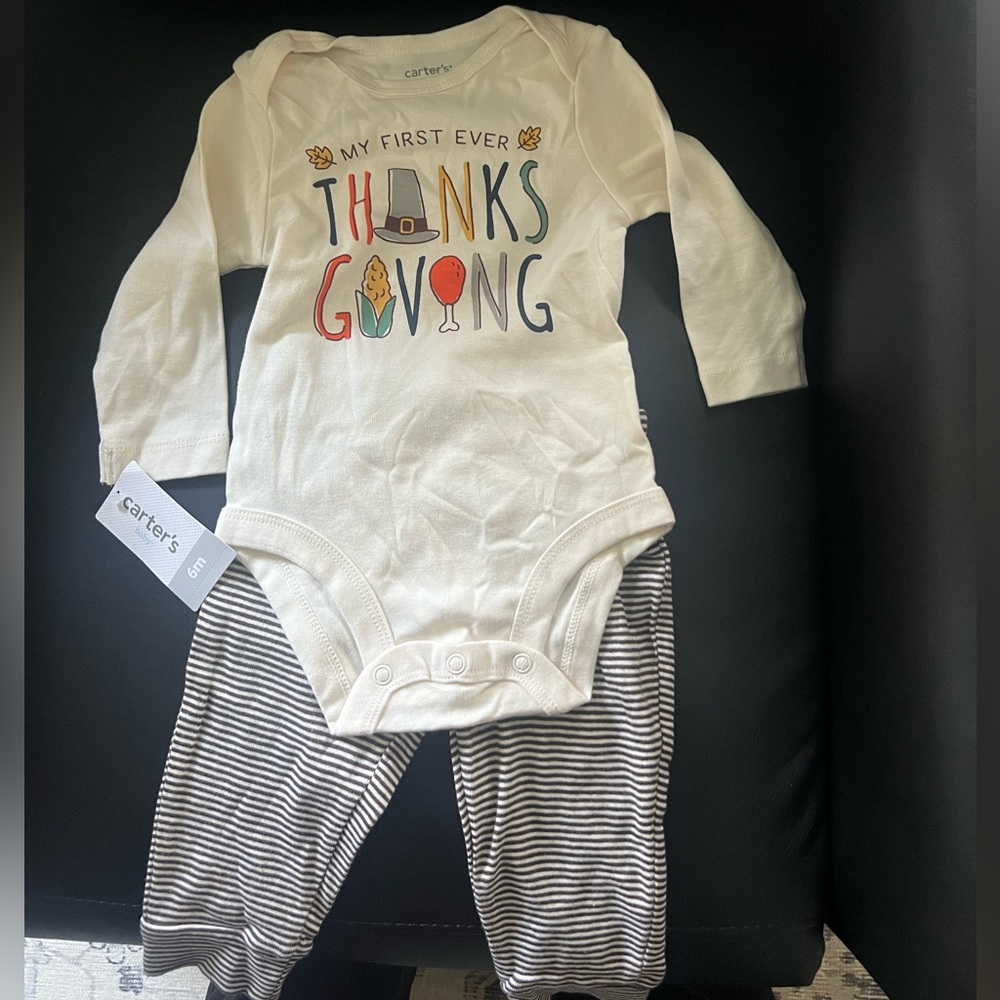 6m Carter’s “My First Ever Thanksgiving” outfit